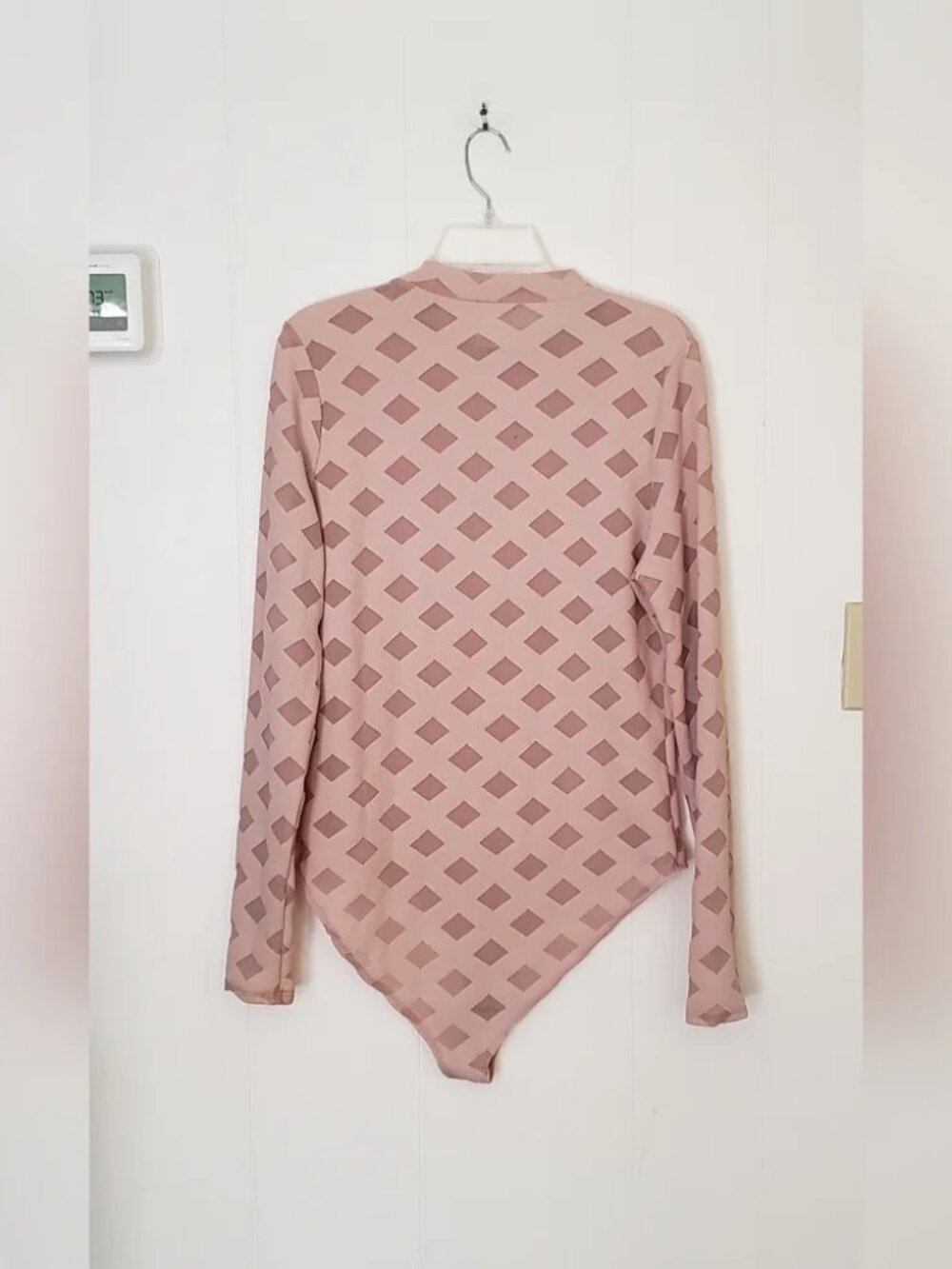 NWT FASHION NOVA Edges That Scratch Bodysuit - Nude Size Large - Picture 8 of 8